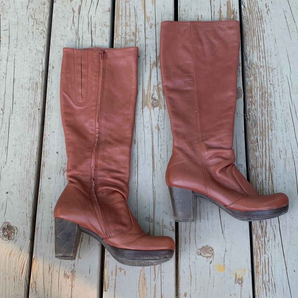 Chie Mihara brown tall boot Anthropologie